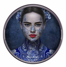 Afbeelding in Gallery-weergave laden, Dienblad "Lady Blue"