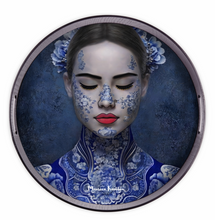 Afbeelding in Gallery-weergave laden, Dienblad "Lady Blue"