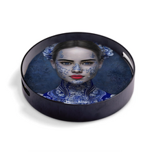 Afbeelding in Gallery-weergave laden, Dienblad "Lady Blue"