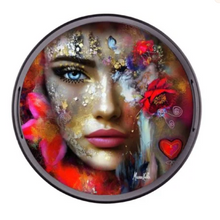 Afbeelding in Gallery-weergave laden, Dienblad "Passionate Woman"