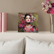 Afbeelding in Gallery-weergave laden, Art Chromaluxe "Lady Rose"