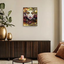 Afbeelding in Gallery-weergave laden, Art Chromaluxe "Flower Lady"
