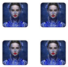 Afbeelding in Gallery-weergave laden, Onderzetters "Lady Delft"

