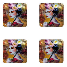 Afbeelding in Gallery-weergave laden, Onderzetters "My Rose"
