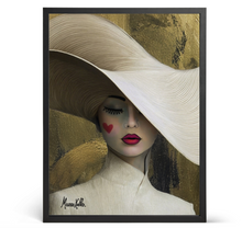 Afbeelding in Gallery-weergave laden, Wall Art "Lady with the Hat"
