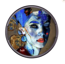 Afbeelding in Gallery-weergave laden, Dienblad "Blue Bella"

