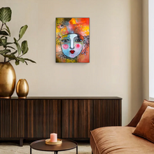 Afbeelding in Gallery-weergave laden, Art Chromaluxe "Earthly Orange Woman"
