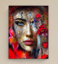 Afbeelding in Gallery-weergave laden, Art Chromaluxe "Passionate Woman"
