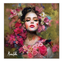 Afbeelding in Gallery-weergave laden, Art Chromaluxe "Lady Rose"
