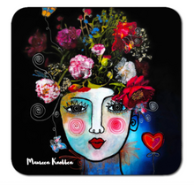 Afbeelding in Gallery-weergave laden, Onderzetters "Flower Woman"
