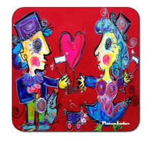 Afbeelding in Gallery-weergave laden, Onderzetters "Proost, op ons!"
