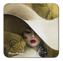 Afbeelding in Gallery-weergave laden, Onderzetters "You can leave your hat on"
