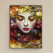 Afbeelding in Gallery-weergave laden, Art Chromaluxe "Flower Lady"
