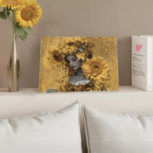 Afbeelding in Gallery-weergave laden, Art Chromaluxe "Sunflower Lady"

